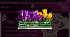 Desktop Screenshot of beautynails.hu