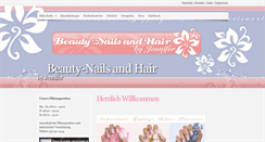 Desktop Screenshot of beautynails.ch